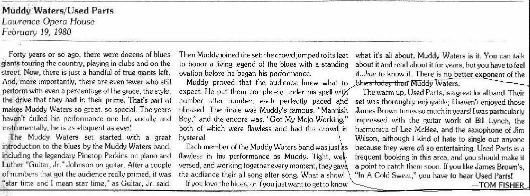 Muddy Waters review
